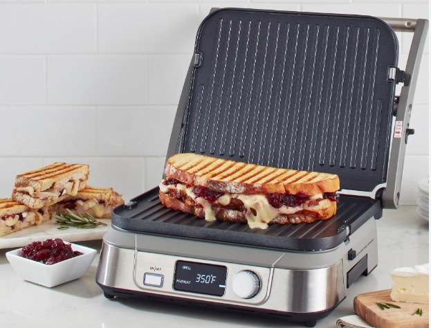 Elevate Your Kitchen with the Breville Grill and Panini Press in Stainless Steel